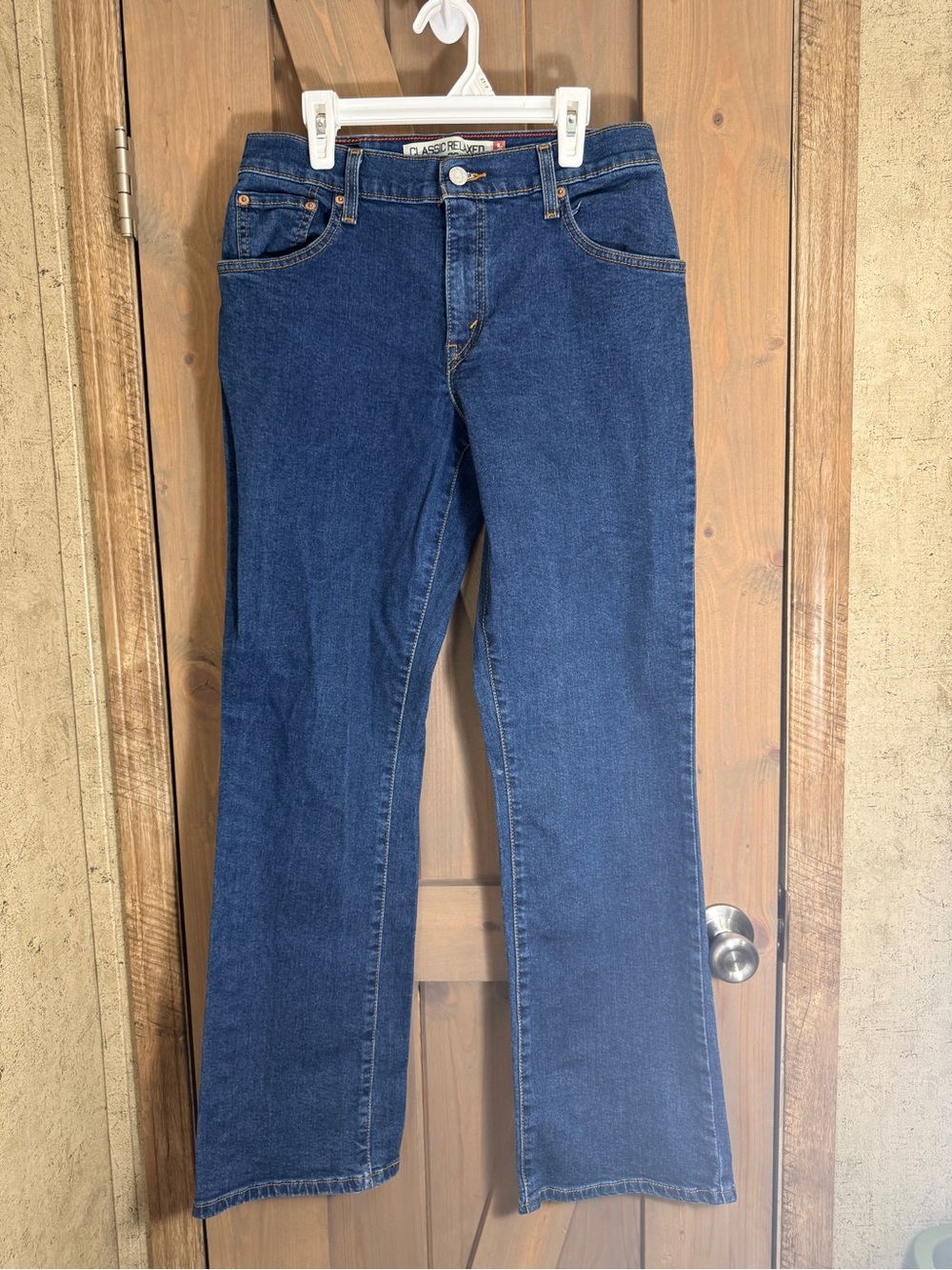 Levi's Women's Dark Blue Wide Leg Jeans